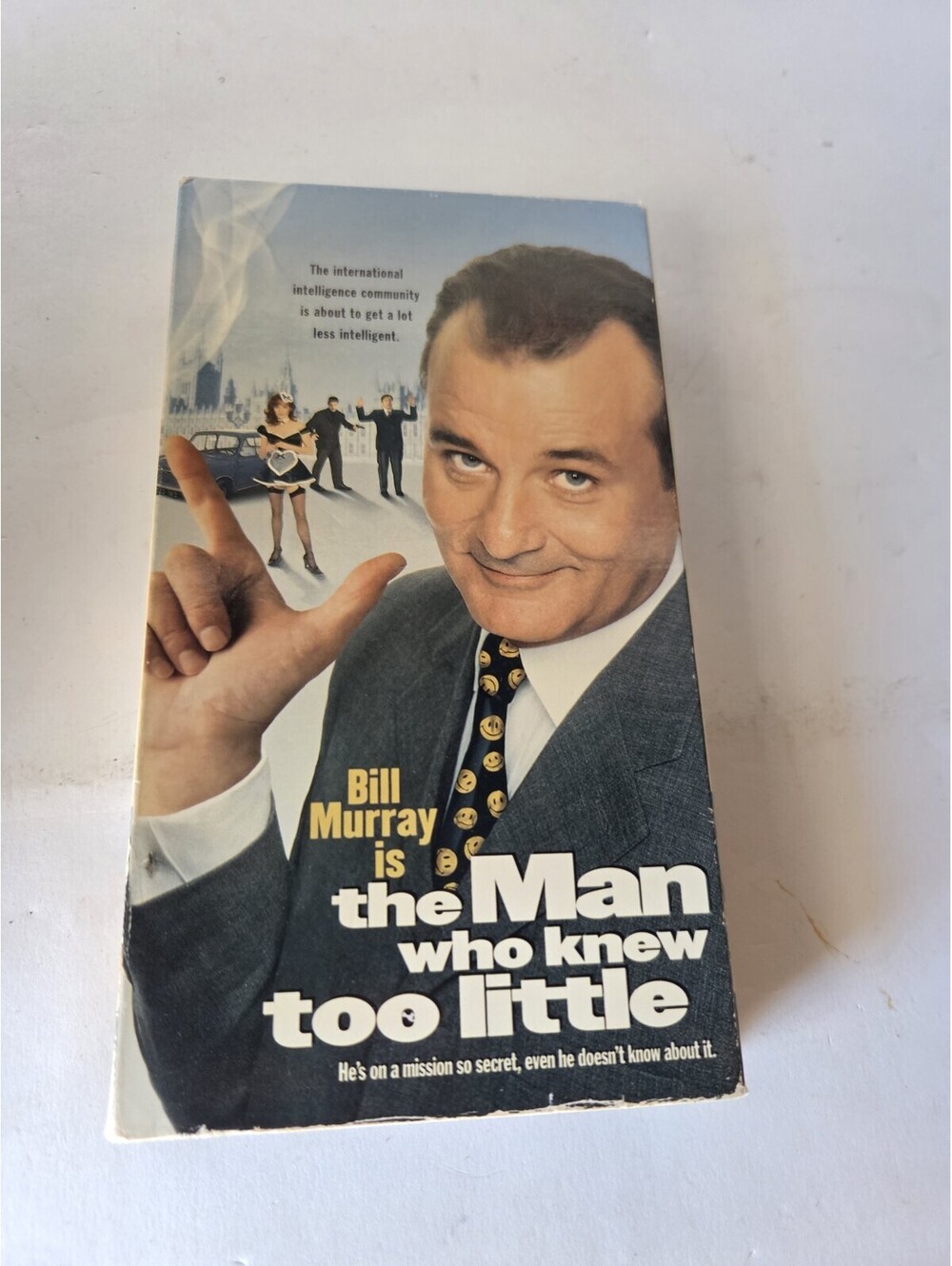 The Man Who Knew Too Little VHS 1997, 2000 Bill Murray Tested